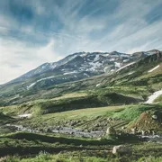 красивый пейзаж камчатки
